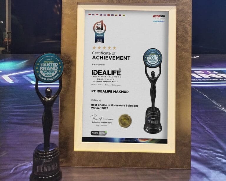 IDEALIFE Raih Penghargaan Best Choice in Homeware Solutions Winner 2025