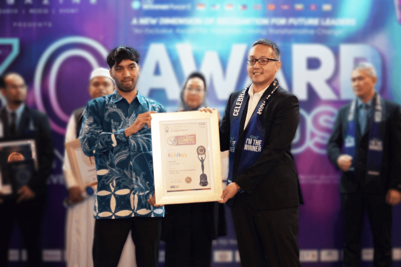 Kiddles Dinobatkan sebagai Lembaga Pendidikan Terbaik di 3.0 Award Trends Summit 2025
